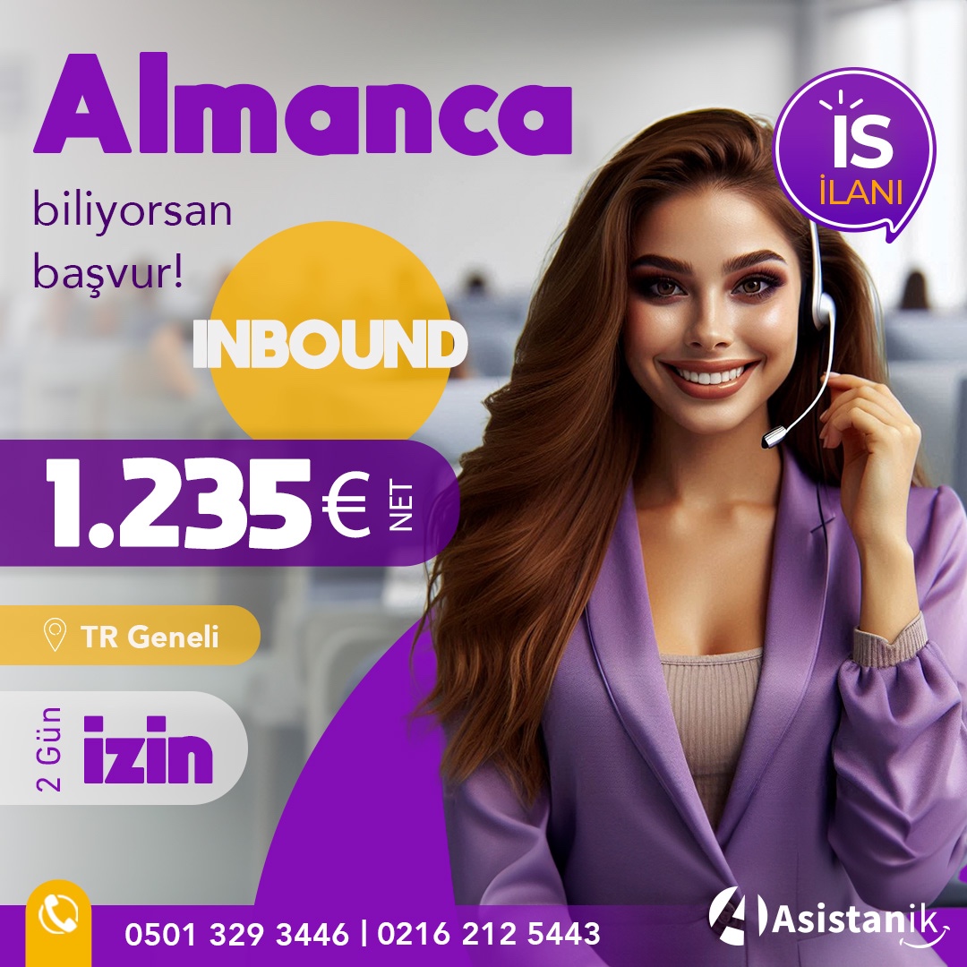 Telekom Danışmanları (Almanca Bilen)