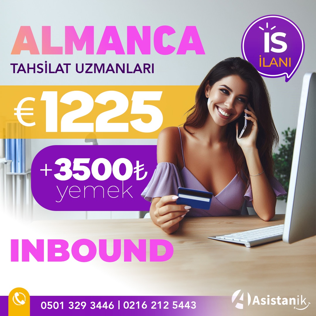 Online Ödeme Uzmanı (Almanca Bilen)