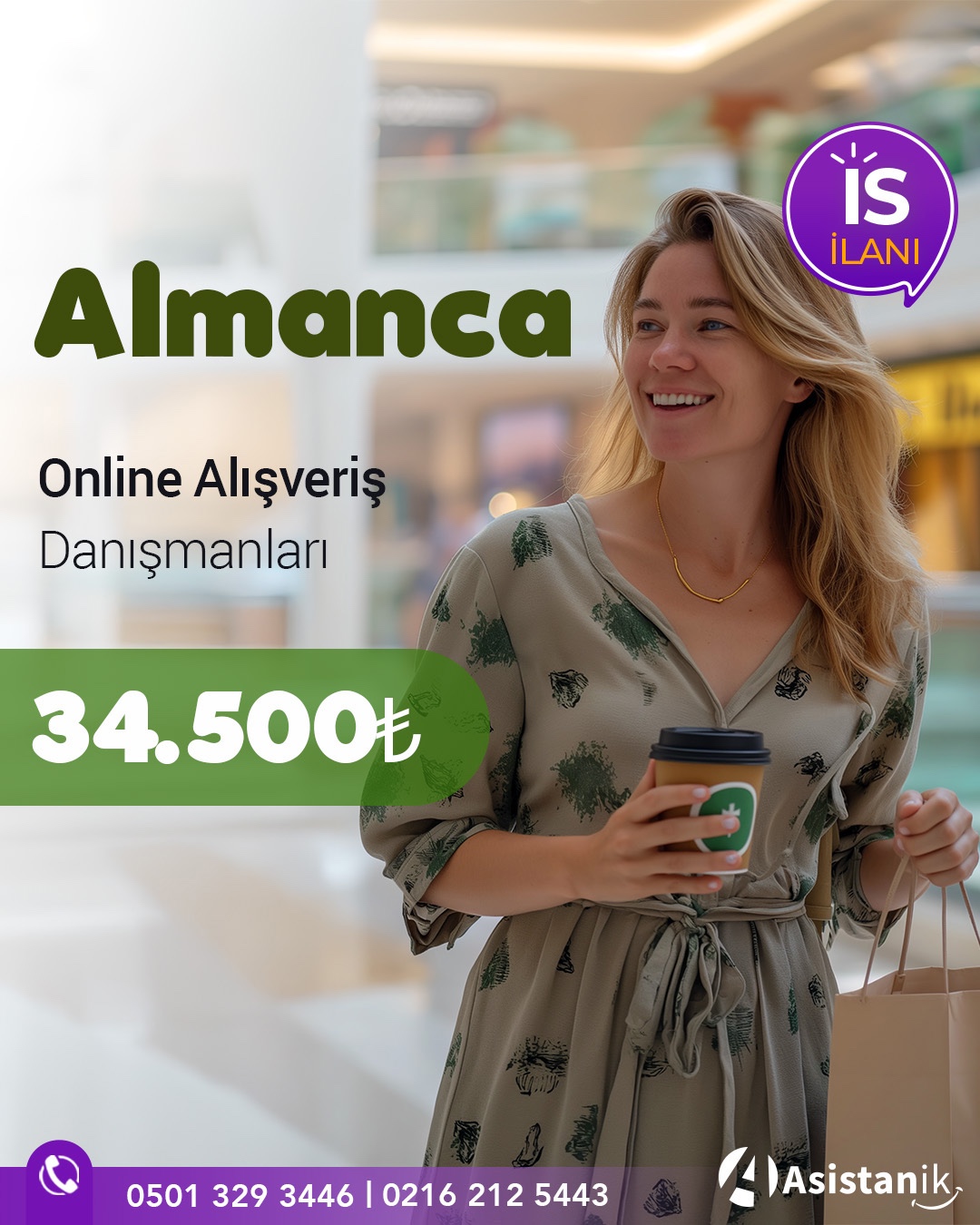 Almanca Bilen Online Alışveriş Danışmanları