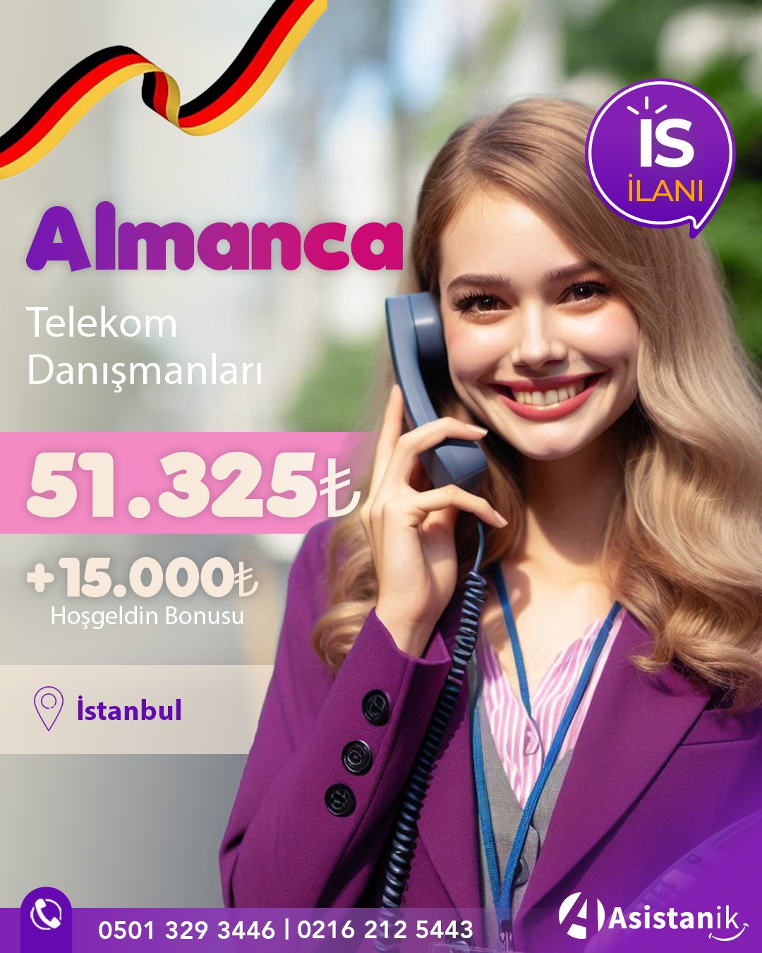 Almanca Bilen Telekom Uzmanları